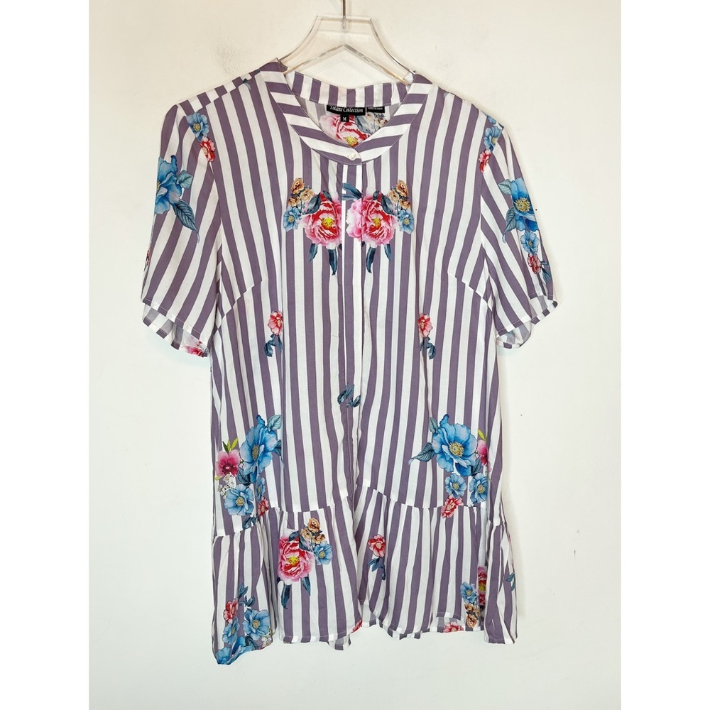 NWT TOLANI Button Up Tunic. Size Medium